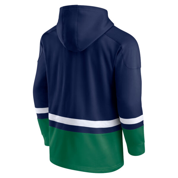 Men's Fanatics Navy Notre Dame Fighting Irish First Battle Pullover Hoodie - Image 7