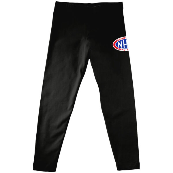 Girls Youth Vive La Fete Black NHRA Leggings