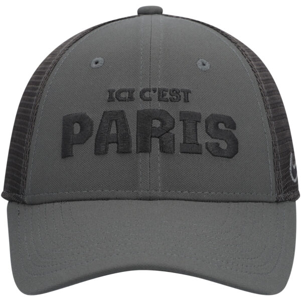 Youth Nike Anthracite Paris Saint-Germain Legacy91 Performance Flex Hat - Image 7