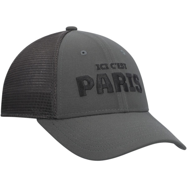 Youth Nike Anthracite Paris Saint-Germain Legacy91 Performance Flex Hat - Image 8