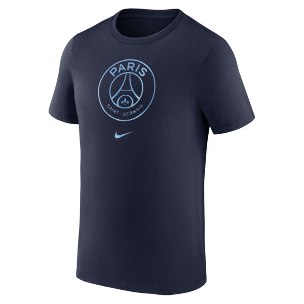 Men's  Nike Navy Paris Saint-Germain Crest  T-Shirt - Image 6