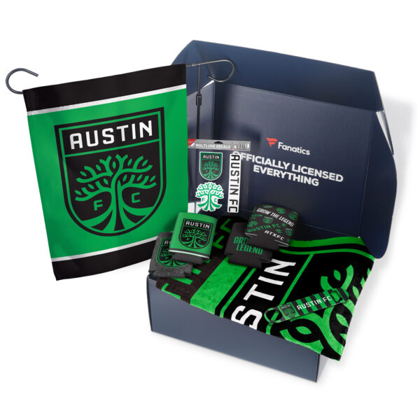 Austin FC Fanatics Pack Tailgate Game Day Essentials Gift Box - $80+ Value
