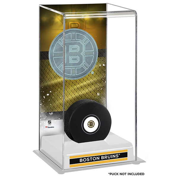 Boston Bruins Deluxe Tall Hockey Puck Case