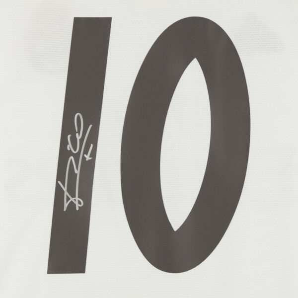 Luis Figo Real Madrid Autographed 2018-19 Home Jersey with Fan Style Numbers - Image 9