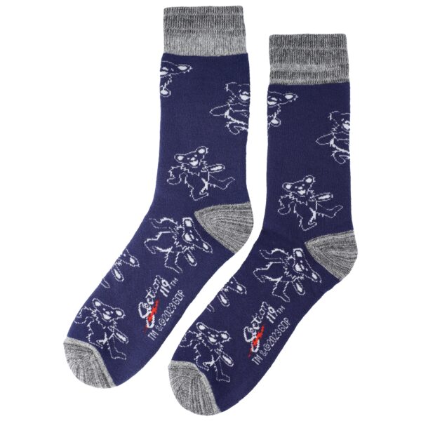 Unisex The Grateful Dead Dancing Bear Athletic Crew Socks - Image 6