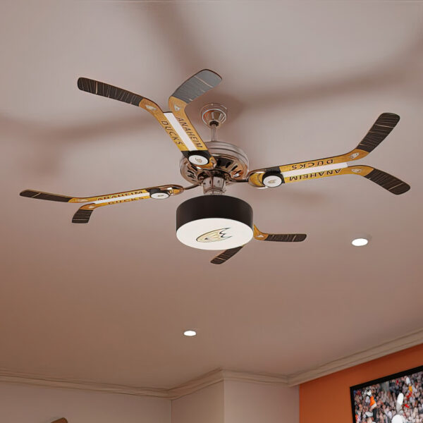 Anaheim Ducks Double Stick Home Ceiling Fan