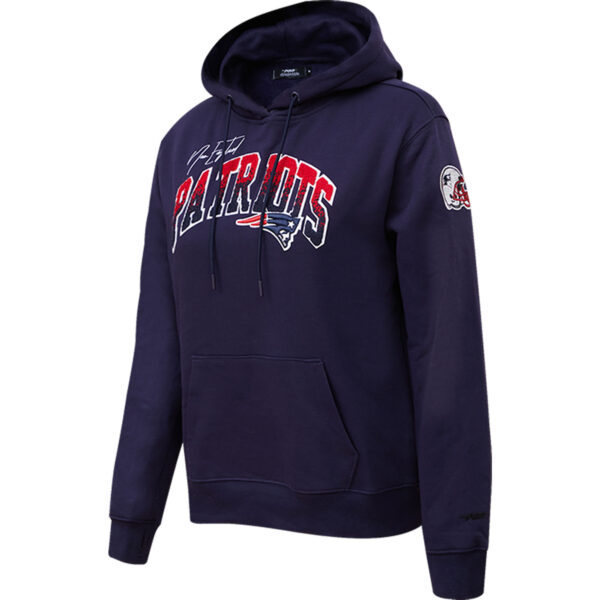 Women's Pro Standard Navy New England Patriots Local Patch Pullover Hoodie - Image 6