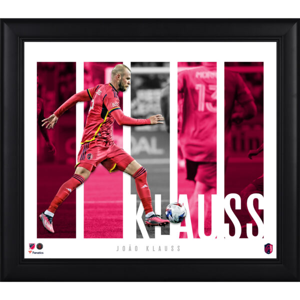 João Klauss St. Louis City SC Framed 15" x 17" Player Core Collage
