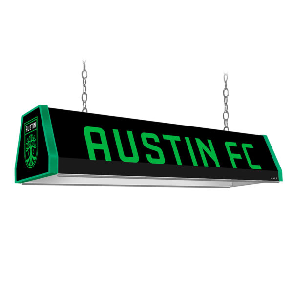 Austin FC 38.5'' x 10.75'' Standard Pool Table Light