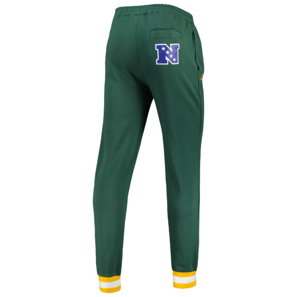 Men's Starter Green Green Bay Packers Blitz Fleece Jogger Pants - Image 7