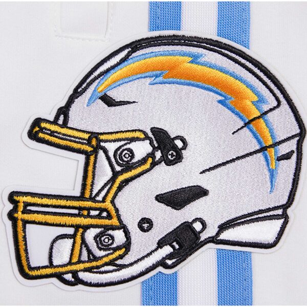 Men's Pro Standard White Los Angeles Chargers Classic Chenille Shorts - Image 15