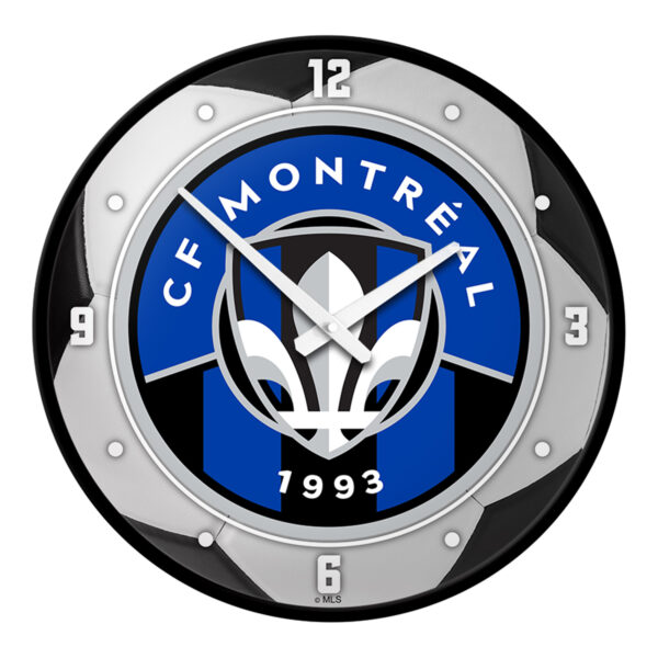 CF Montreal 17.5" Modern Disc Wall Clock