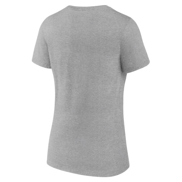 Women's  Gray Brooklyn Nets Noches Ene-Be-A Training V-Neck T-Shirt - Image 7
