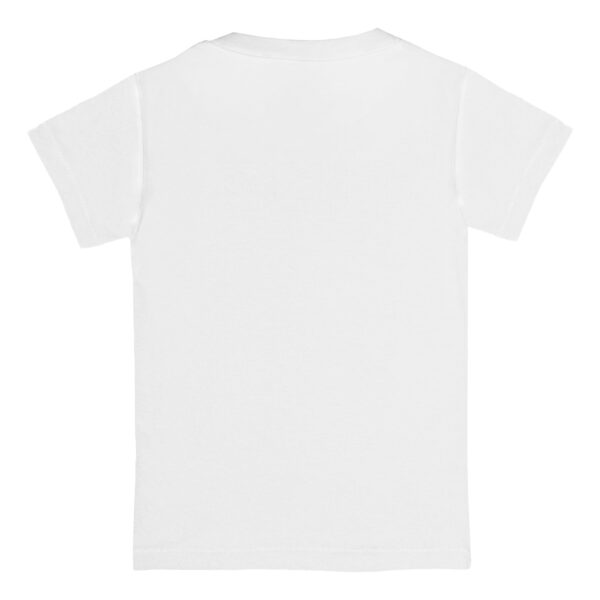 Toddler Tiny Turnip White Texas Rangers Girl Teddy T-Shirt - Image 7