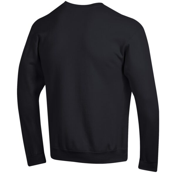 Men's Champion  Black VCU Rams Icon Logo Volleyball Eco Powerblend Pullover Sweatshirt - Image 7