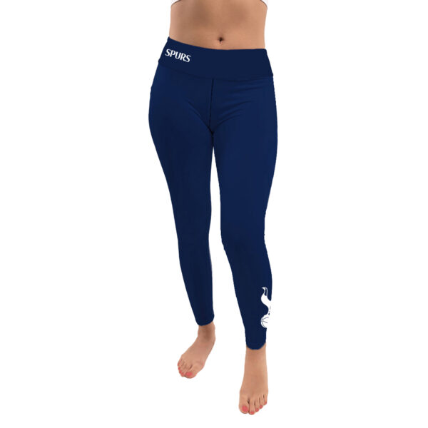 Women's Vive La Fete  Navy Tottenham Hotspur Ankle Logo Yoga Leggings