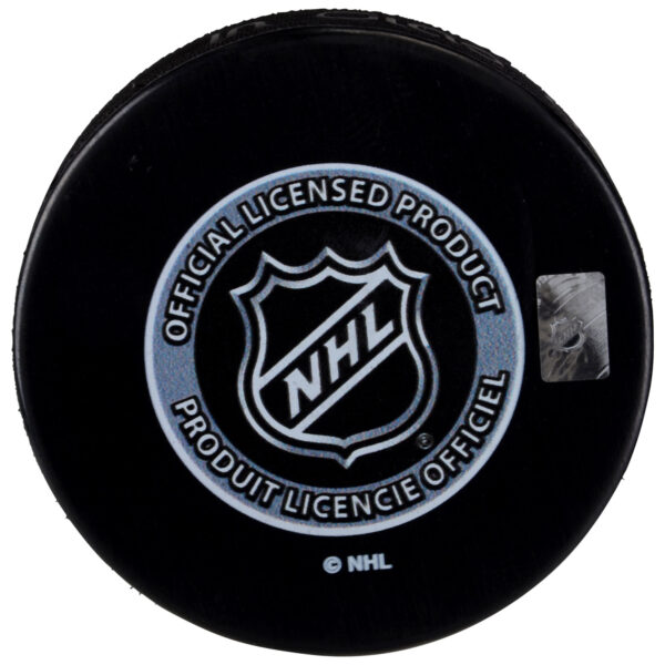 1991 NHL Draft Unsigned Draft Logo Hockey Puck - Image 5