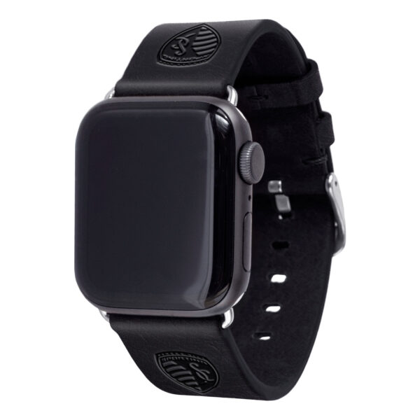 Sporting Kansas City Leather Apple Watch Band