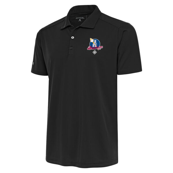 Men's Antigua Charcoal Brooklyn Royal Giants Tribute Polo