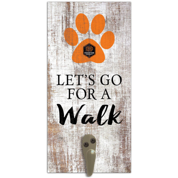 Houston Dynamo FC 6'' x 12'' Leash Holder Sign