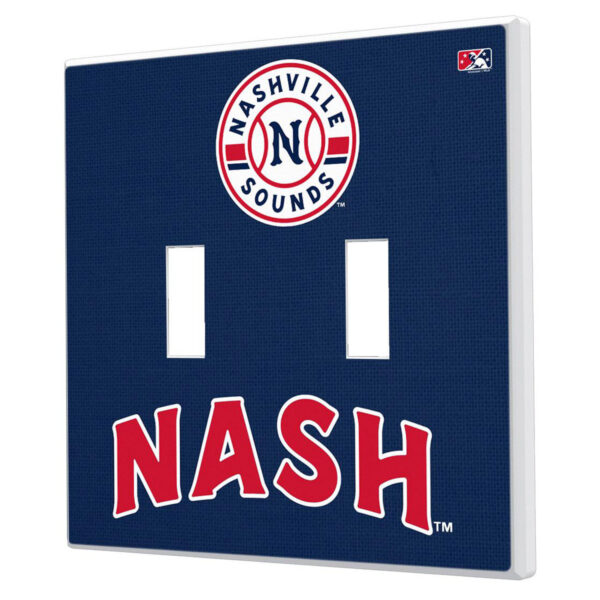 Keyscaper  Nashville Sounds Double Toggle Light Switch Plate