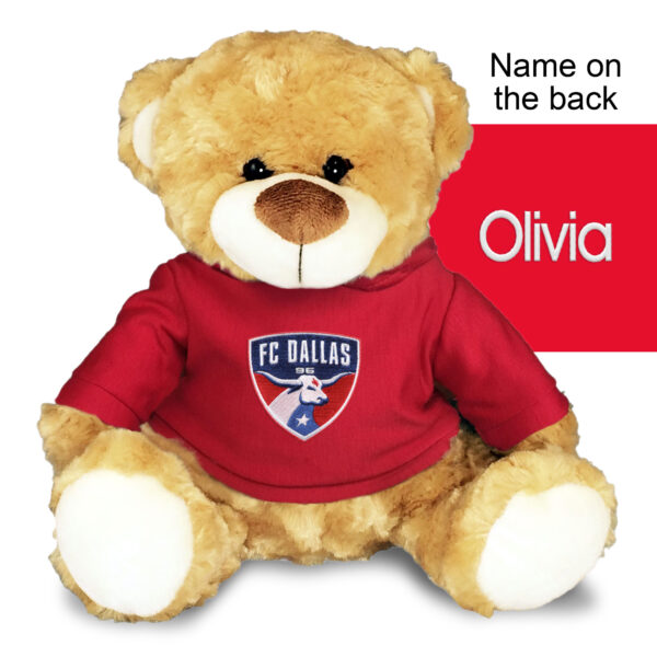 FC Dallas Logo 10'' Personalized Plush Bear