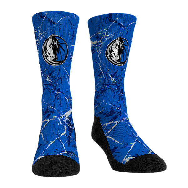 Youth Rock Em Socks Dallas Mavericks Three-Pack Crew Socks Set - Image 7