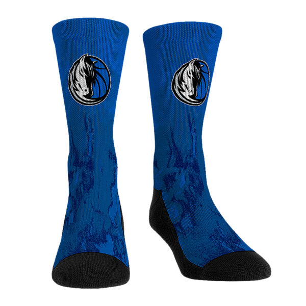 Youth Rock Em Socks Dallas Mavericks Three-Pack Crew Socks Set - Image 6