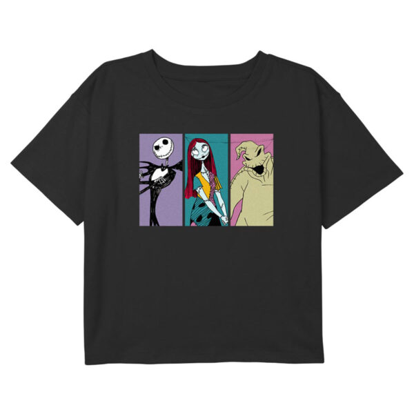 Girls Youth Mad Engine  Black The Nightmare Before Christmas T-Shirt