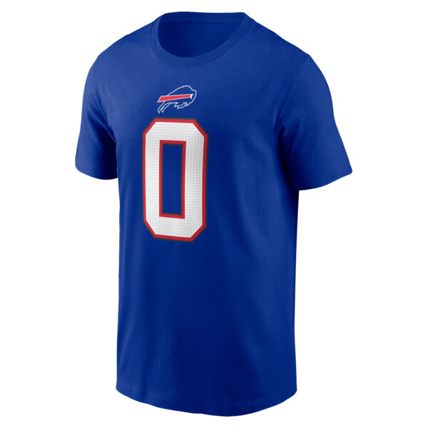 Men's Nike Keon Coleman Royal Buffalo Bills 2024 NFL Draft Name & Number T-Shirt - Image 3