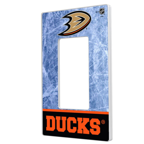 Anaheim Ducks Wordmark Single Rocker Lightswitch Plate