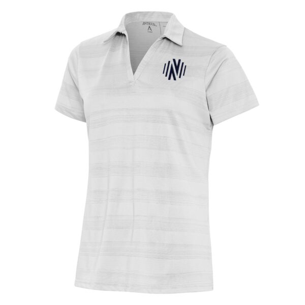 Women's Antigua  White Nashville SC Compass Polo