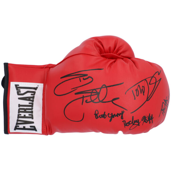 Rocky IV Cast Autographed Boxing Glove with 5 Signatures - Image 5