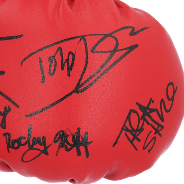 Rocky IV Cast Autographed Boxing Glove with 5 Signatures - Image 7