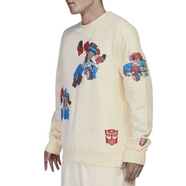 Unisex Freeze Max Optimus Prime Natural Transformers Transformation Pullover Sweatshirt - Image 14