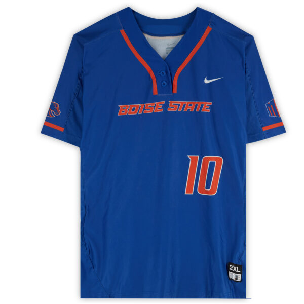 Boise State Broncos Team-Issued #10 Royal Jersey from the Softball Program - Size 2XL - Image 6