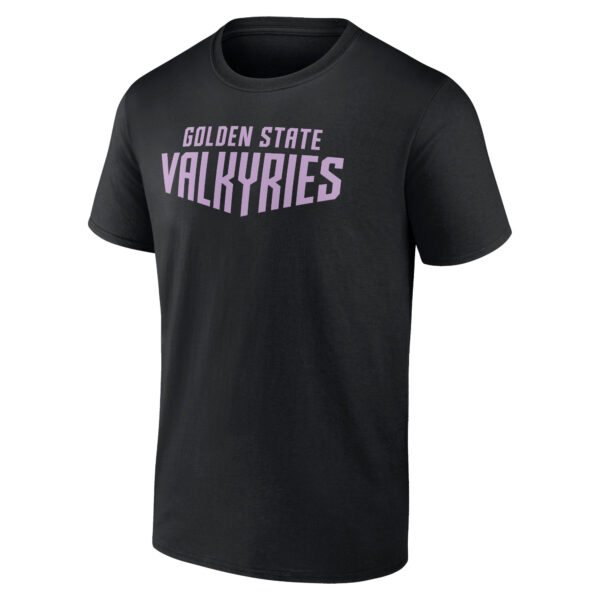 Men's Black Golden State Valkyries Wordmark T-Shirt - Image 6
