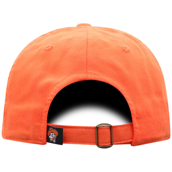 Men's Top of the World Orange Oklahoma State Cowboys Staple Adjustable Hat - Image 9