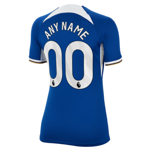 Women's Nike  Blue Chelsea 2023/24 Home Stadium Replica Custom Jersey - Image 7