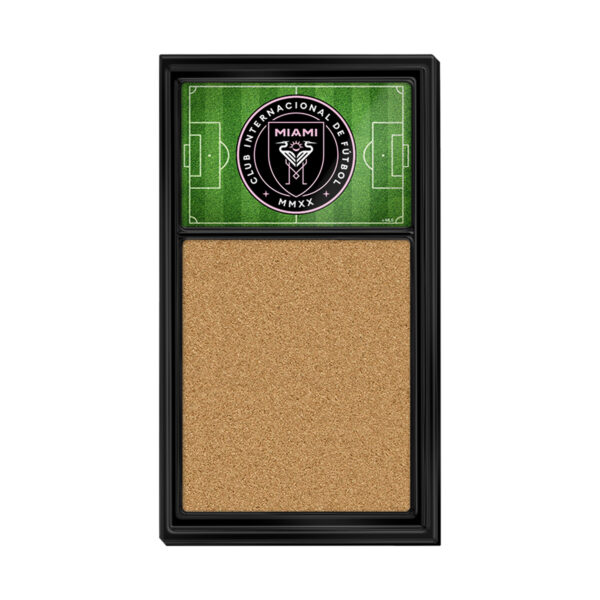 Inter Miami CF  17.5" x 31'' Cork Field Note Board
