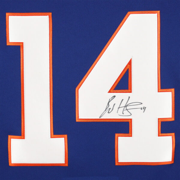 Bo Horvat New York Islanders Autographed Blue adidas Authentic Jersey - Image 9