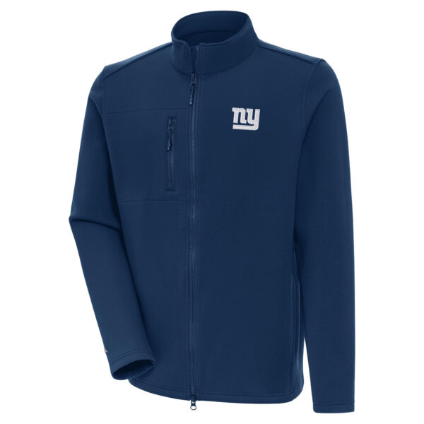 Men's Antigua Navy New York Giants Objection Full-Zip Jacket - Image 4