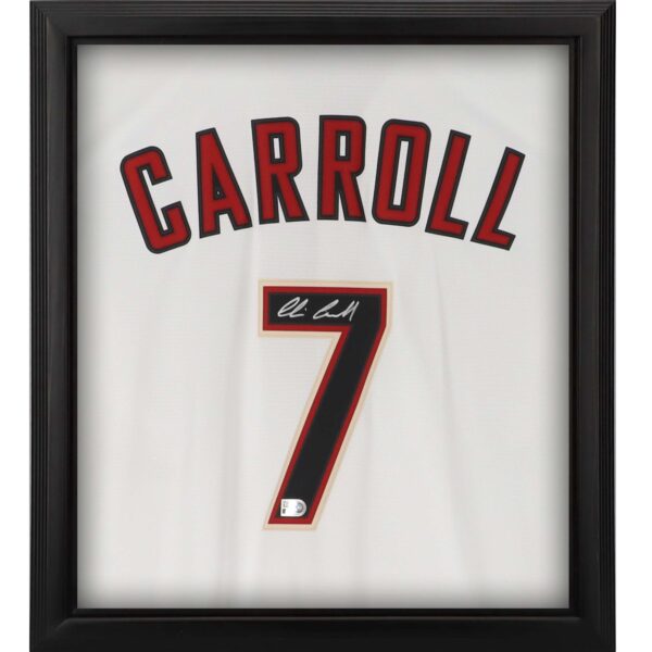 Corbin Carroll Arizona Diamondbacks Autographed Framed White Nike Replica Jersey Shadowbox