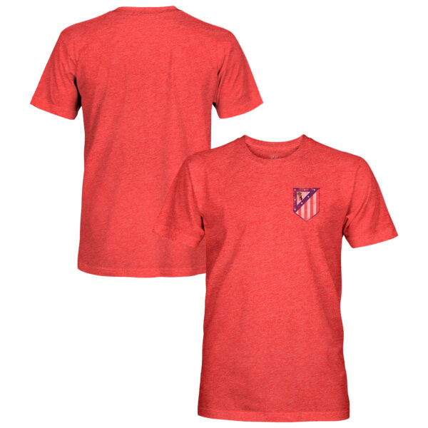 Men's 1863FC  Red Atletico de Madrid Vintage Tri-Blend T-Shirt