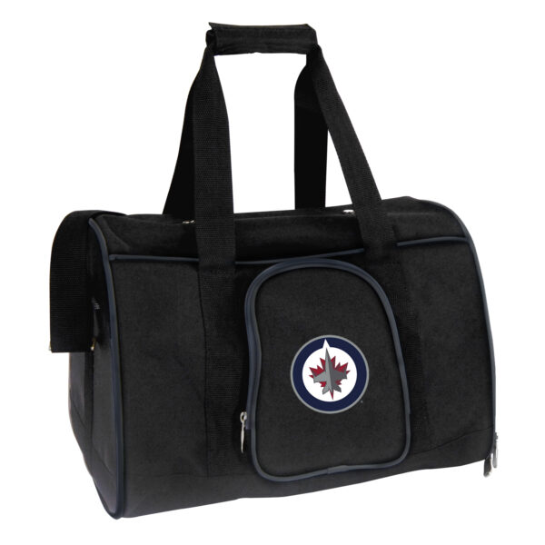 Black Winnipeg Jets Small 16" Pet Carrier