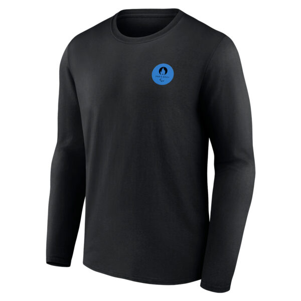 Paris 2024 Paralympics Back Print Long Sleeve T-Shirt - Black - Image 6