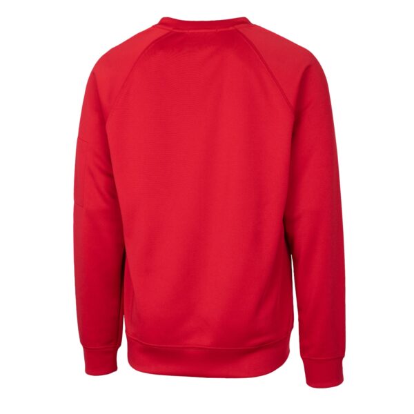 Unisex Cutter & Buck Red Toledo Mud Hens Clique Lift Eco Performance Sweatshirt - Image 7