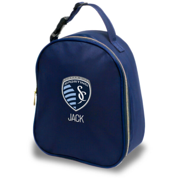 Chad & Jake Navy Sporting Kansas City Personalized Insulated Bag