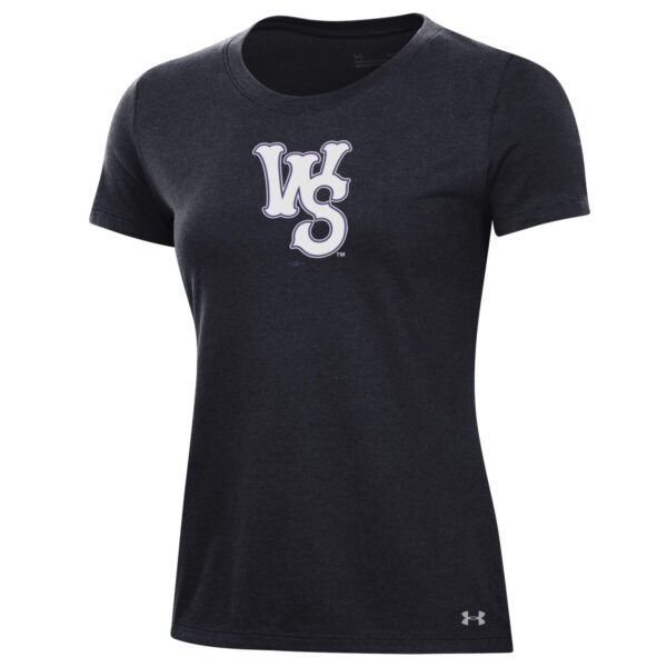 Women's Under Armour Black Winston-Salem Dash Performance T-Shirt - Image 8