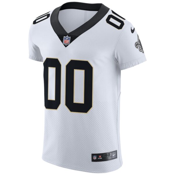 Men's Nike White New Orleans Saints Vapor Untouchable Elite Custom Jersey - Image 3